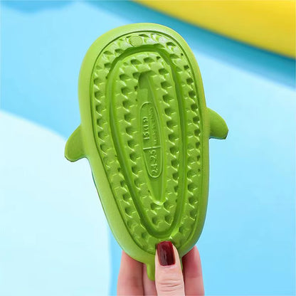 Cute Baby Shark Clogs for Children Closed Toe Slip on Sandals Anti-Slip Garden Shoes Boys Girls Outdoor Casual Beach Slippers