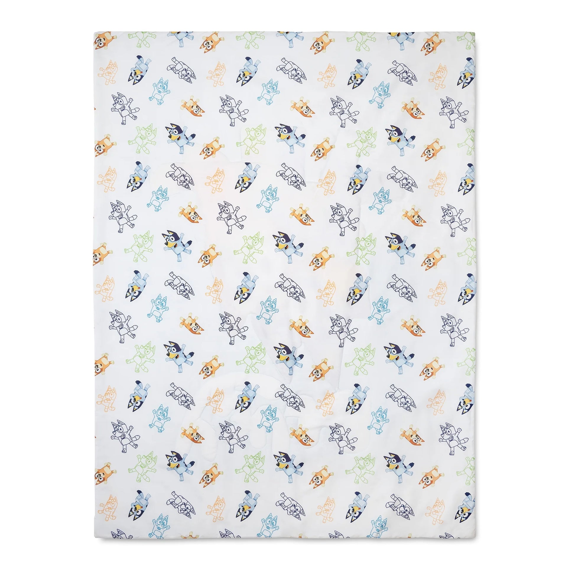 3Pc Toddler Bed Set W/Print Tote Bag -  and Family