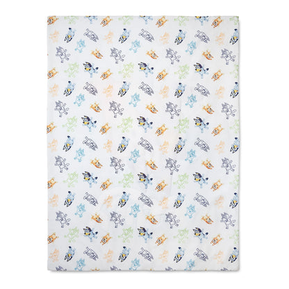 3Pc Toddler Bed Set W/Print Tote Bag -  and Family