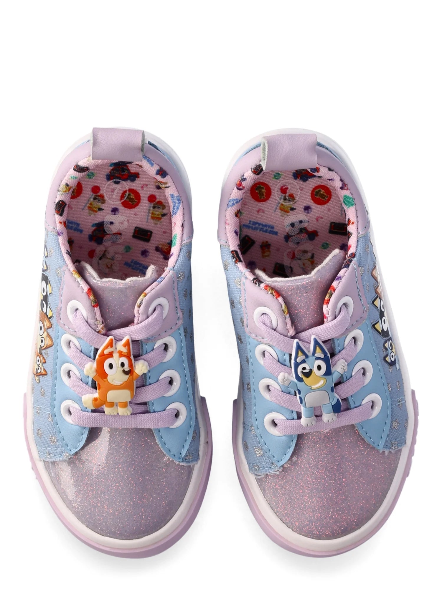 Bluey Toddler Girl Bluey & Bingo Slip-On Court Sneaker