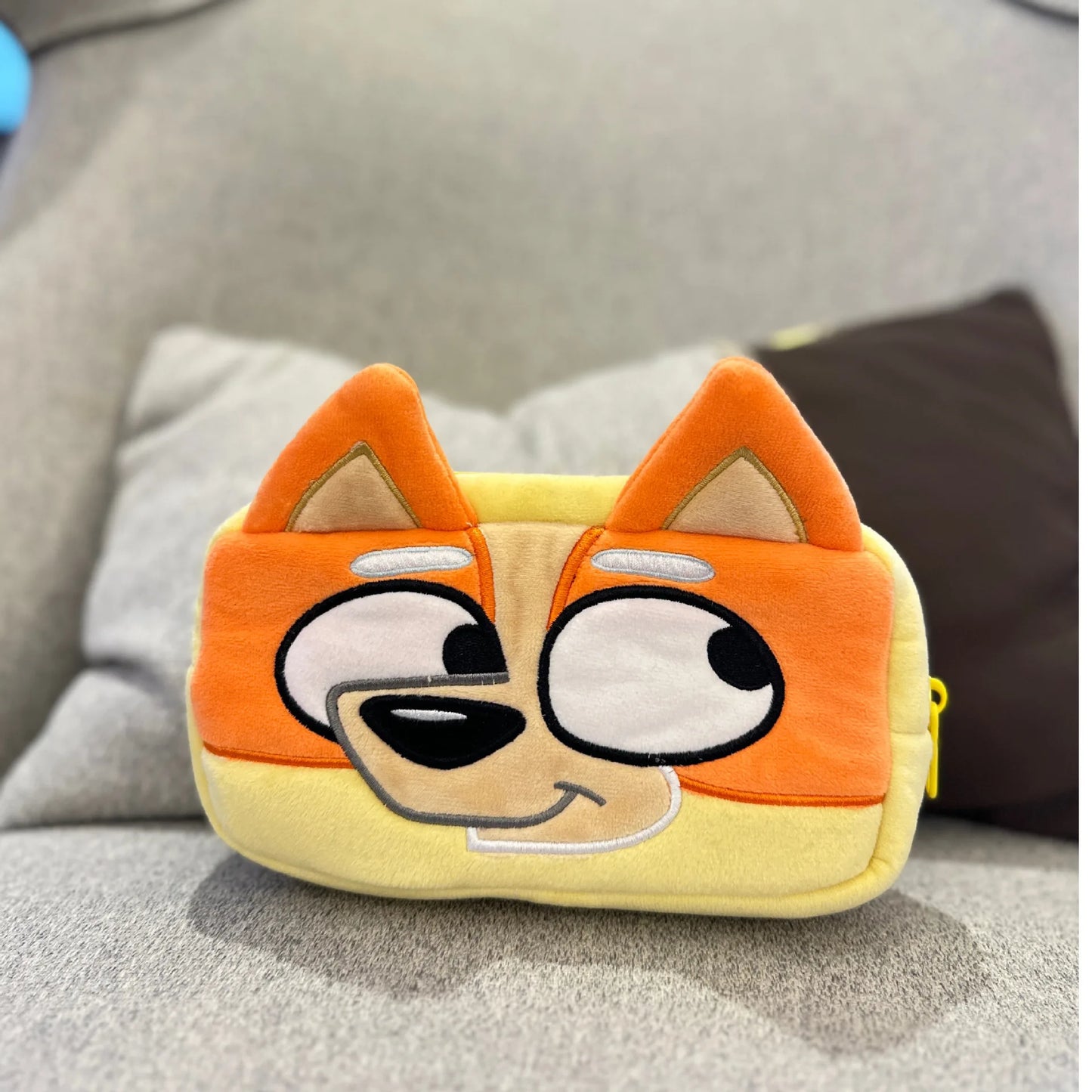 Family Schoolbag Cartoon Bingo Friends Plush Backpack Picnic and Travel Snack Bag  Pencil Case Bingo Coin Purse Gift