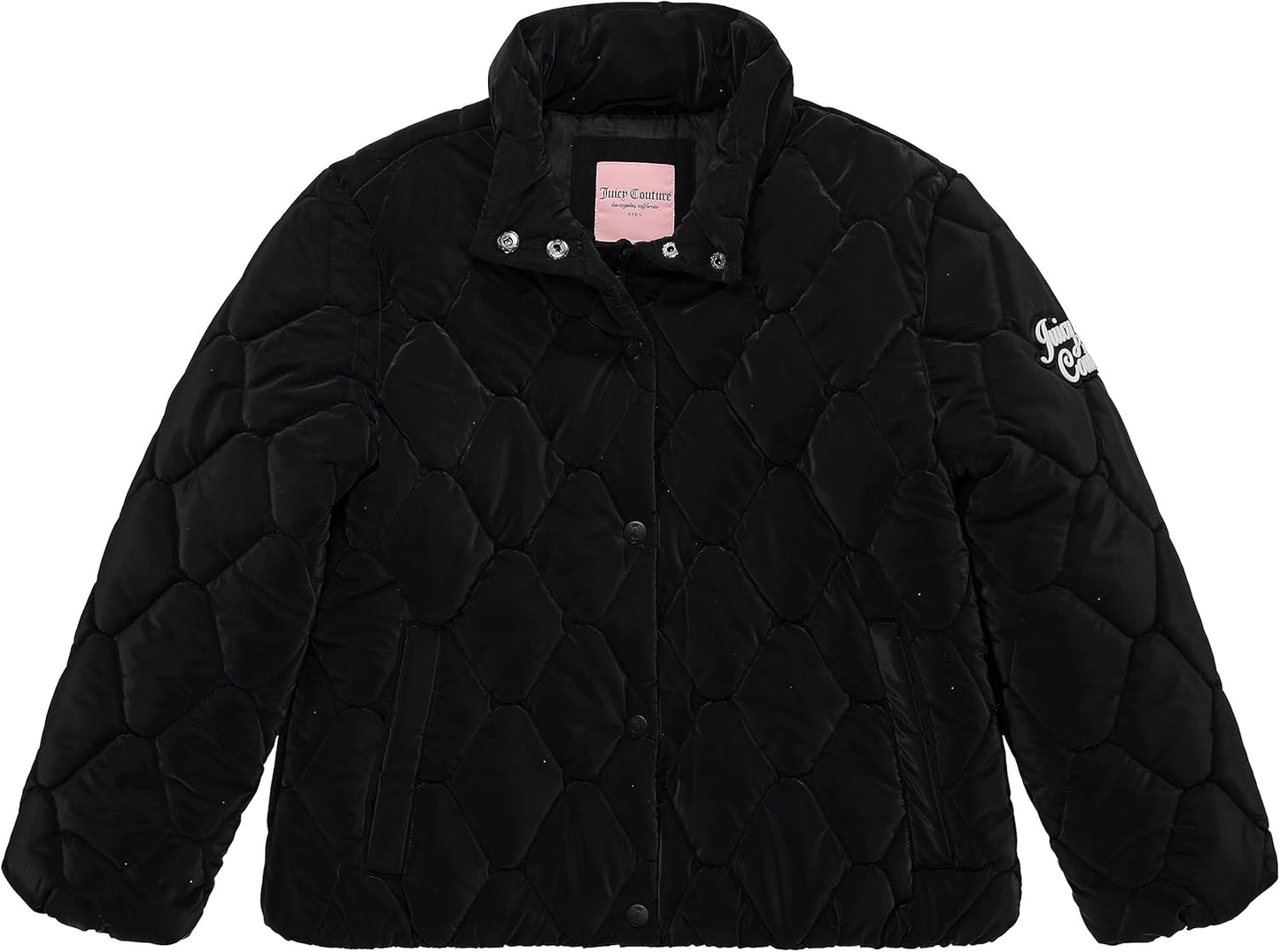 Girls Coat, Faux Fur Hooded Winter Jacket, Warm Padded Parka Hoodie, Kids Heavyweight Winter Coat