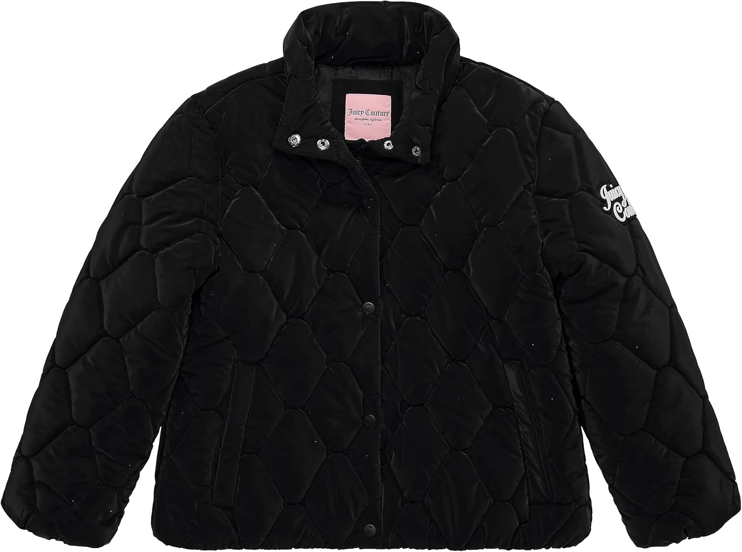 Girls Coat, Faux Fur Hooded Winter Jacket, Warm Padded Parka Hoodie, Kids Heavyweight Winter Coat