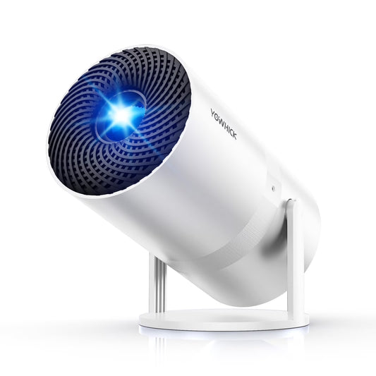 [Electric Focus] Mini Projector with Wifi & Bluetooth , 210°Rotation & Portable Home Projector